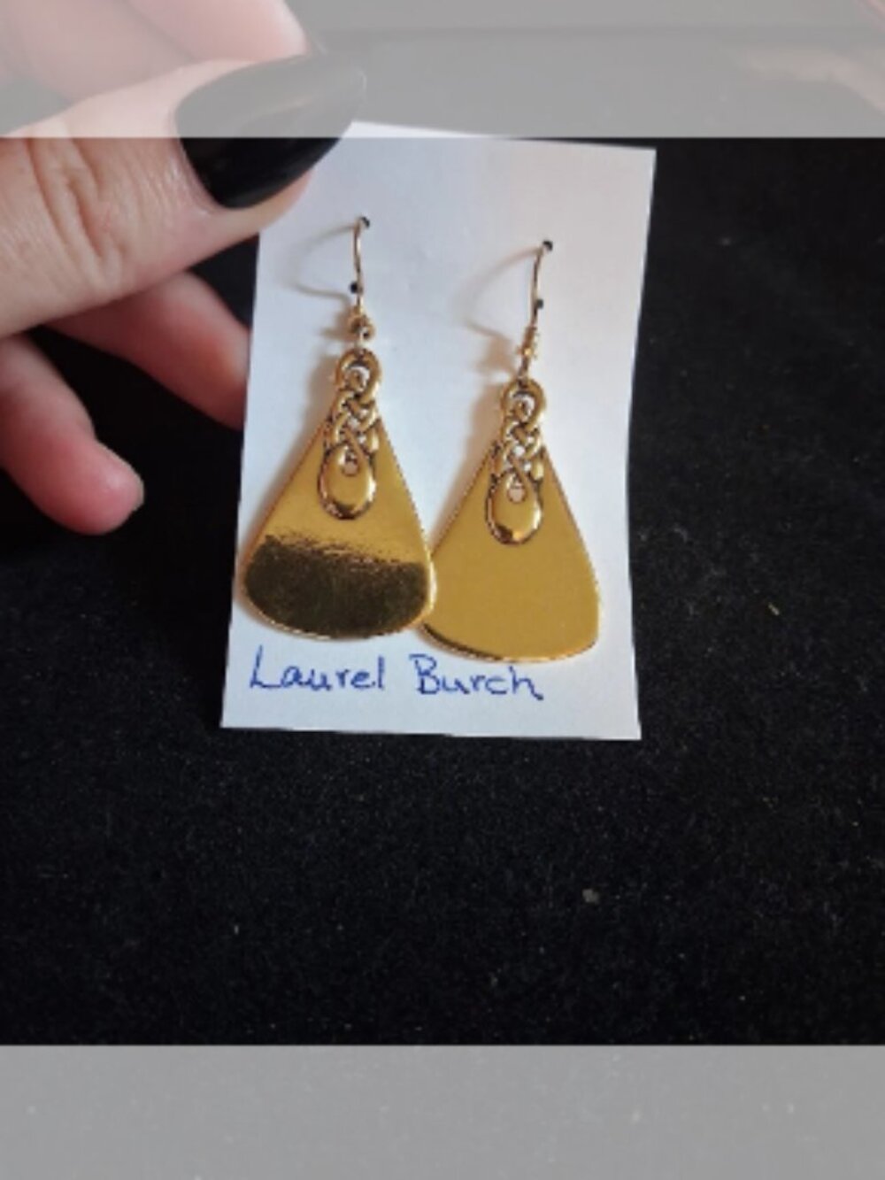 Laurel Burch dangle earrings